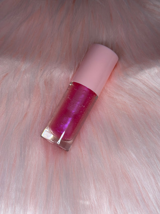 Pink Topaz 6ml Lip Gloss Wand Tube